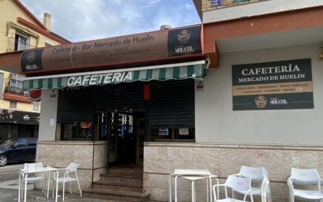 Bar del mercado de abastos de Huelin.