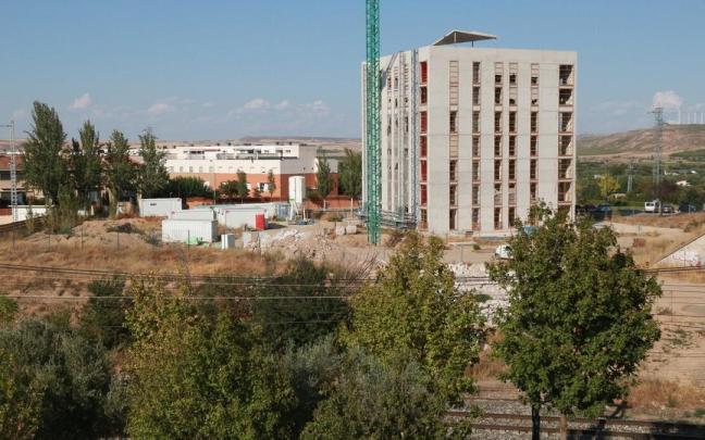 El edificio con las obras abandonadas que tendrá que retomar la nueva empresa El edificio con las obras abandonadas que tendrá que retomar la nueva empresa