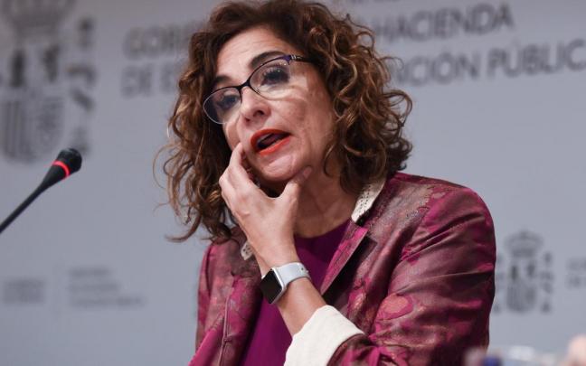 La ministra de Hacienda y Función Pública, María Jesús Montero.