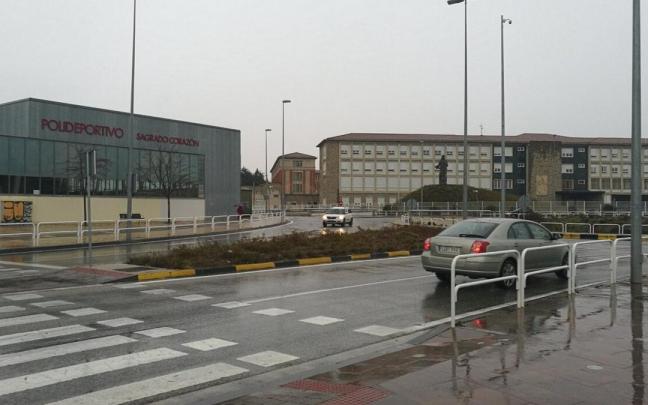 Imagen de la calle Monjardín de Pamplona.