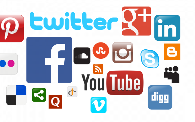 Logotipos de diferentes redes sociales. | FOTO: DNA