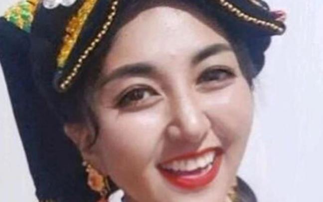 La bloguera tibetana Lhamo.