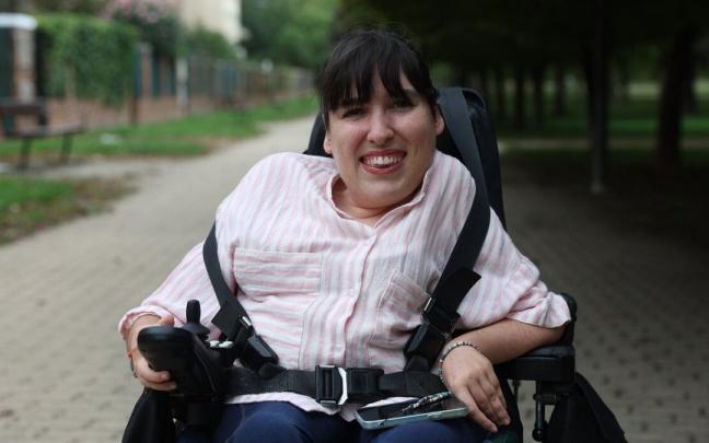 Inés Pascal, en Barañáin. Inés Pascal, en Barañáin.