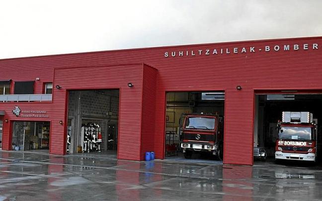 Ret&eacute;n de Bomberos de Laguardia.