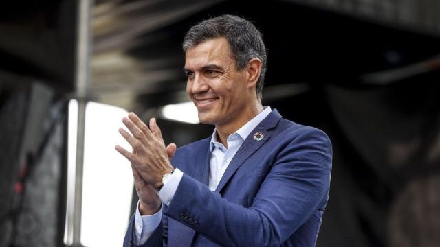Pedro Sánchez en su ultimo acto público el pasado viernes en Valencia Pedro Sánchez en su ultimo acto público el pasado viernes en Valencia