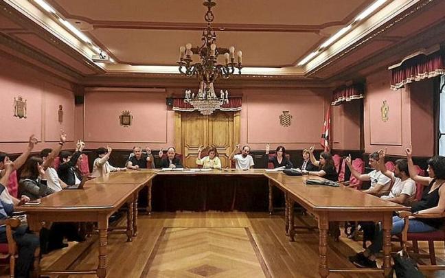 La corporación de Azpeitia vota en el Pleno del martes. | FOTO: N.G.