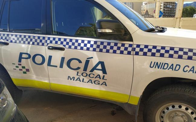 Coche de la Policía Local de Málaga.