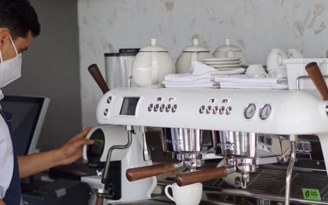 M&aacute;quina de caf&eacute; de Ascaso.