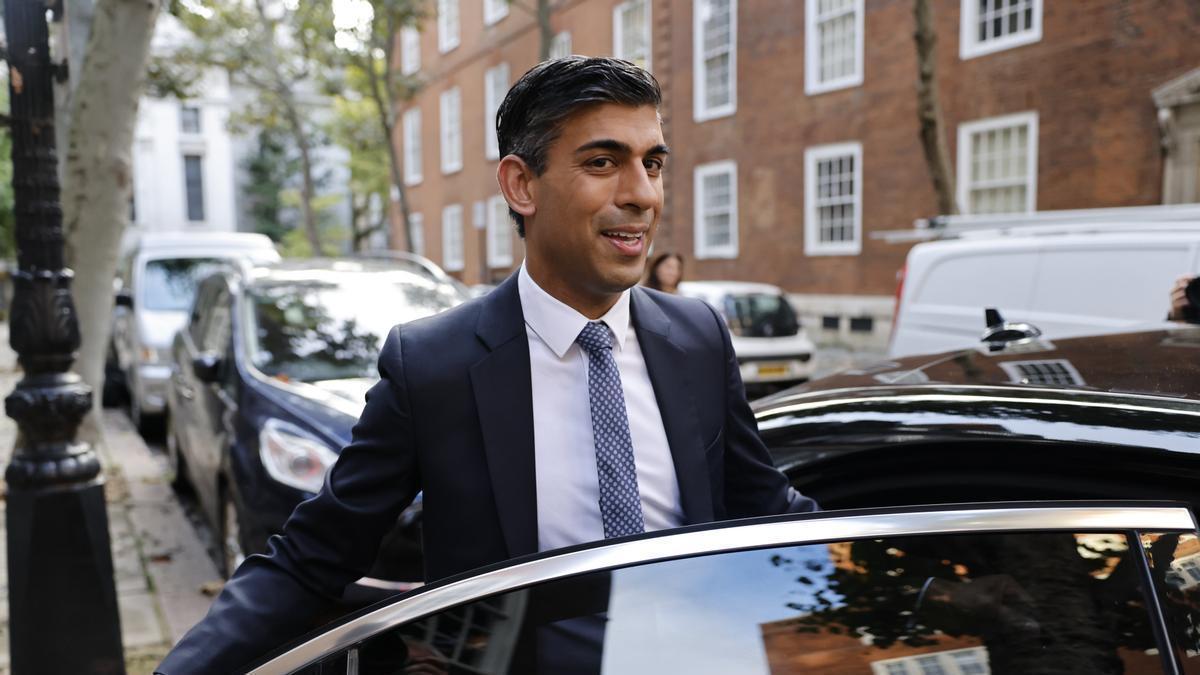 Rishi Sunak, nuevo primer ministro británico.