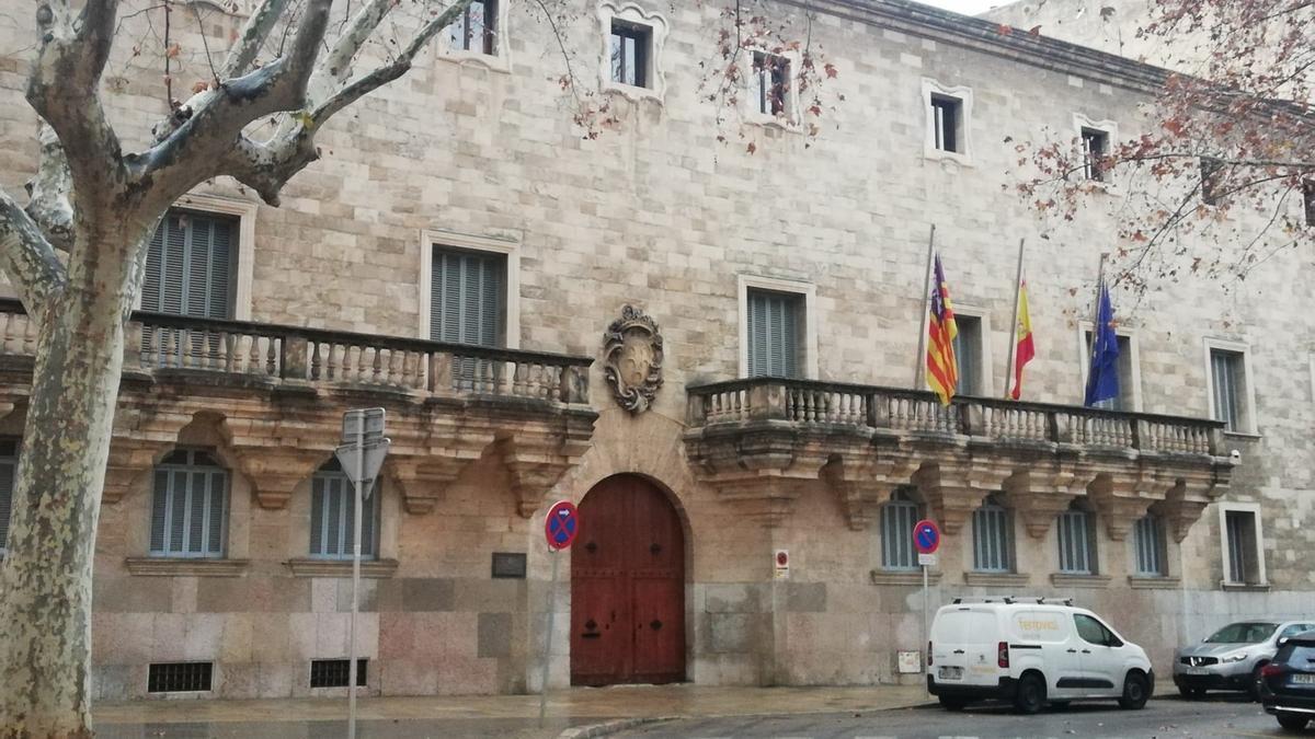 El Palacio de Justicia, sede del Tribunal Superior de Justicia de Baleares (TSJIB).