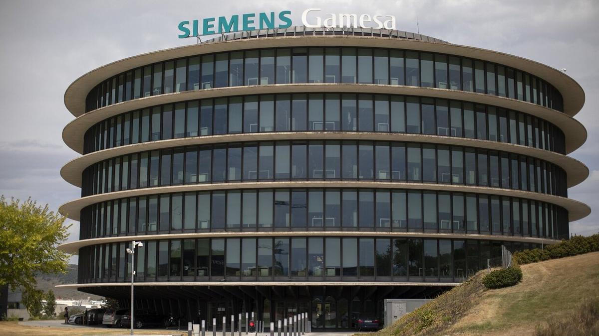 Oficinas de Siemens Gamesa, en Sarriguren.