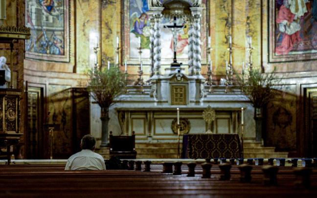 Una iglesia en Estados Unidos.