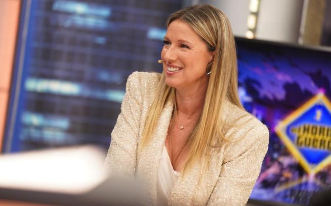 Anne Igartiburu en su visita a 'El Hormiguero' anoche. Anne Igartiburu en su visita a 'El Hormiguero' anoche.