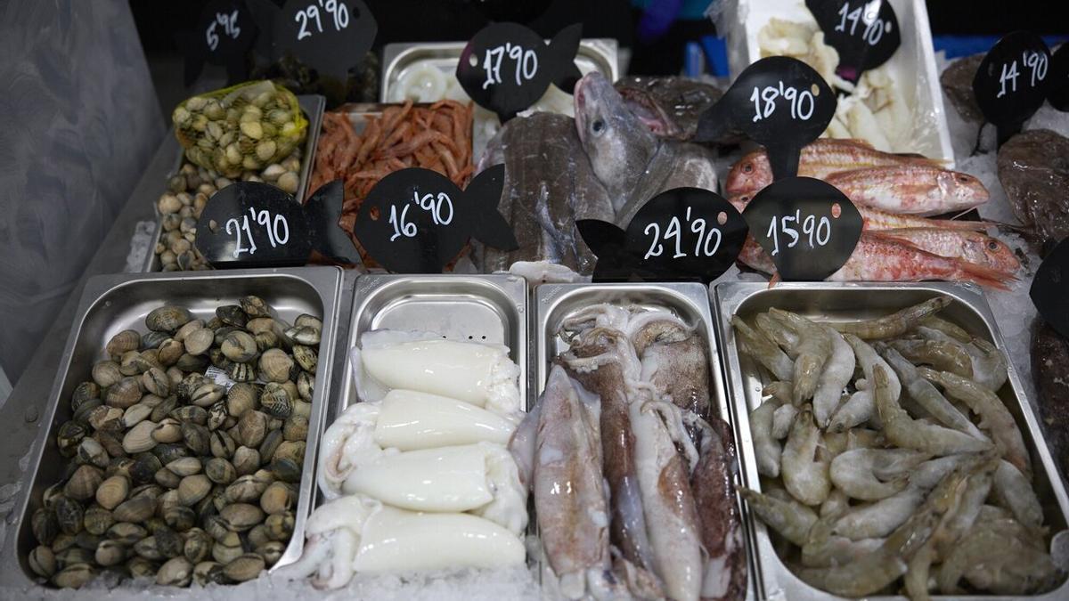 Producto de la Pescadería Aitona.