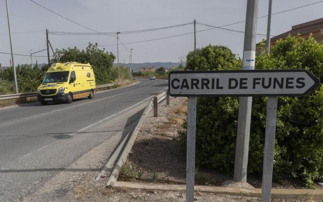 Valverde solo sufre magulladuras tras el atropello.