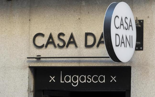 Fachada del restaurante Casi Dani, en Madrid.