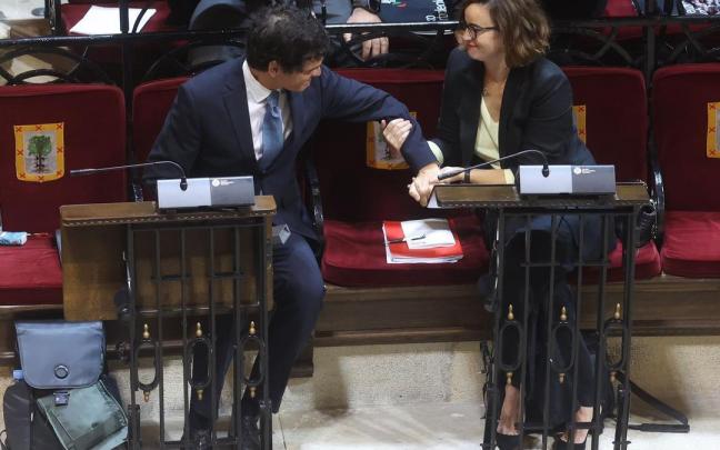 El diputado general de Bizkaia, Unai Rementeria, junto a la diputada de Administración Pública y Relaciones Institucionales, Elixabete Etxanobe El diputado general de Bizkaia, Unai Rementeria, junto a la diputada de Administración Pública y Relaciones Institucionales, Elixabete Etxanobe