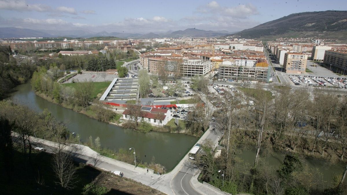 El suceso tuvo lugar en la zona ajardinada de la Rochapea que se encuentra pasado el puente de Curtidores