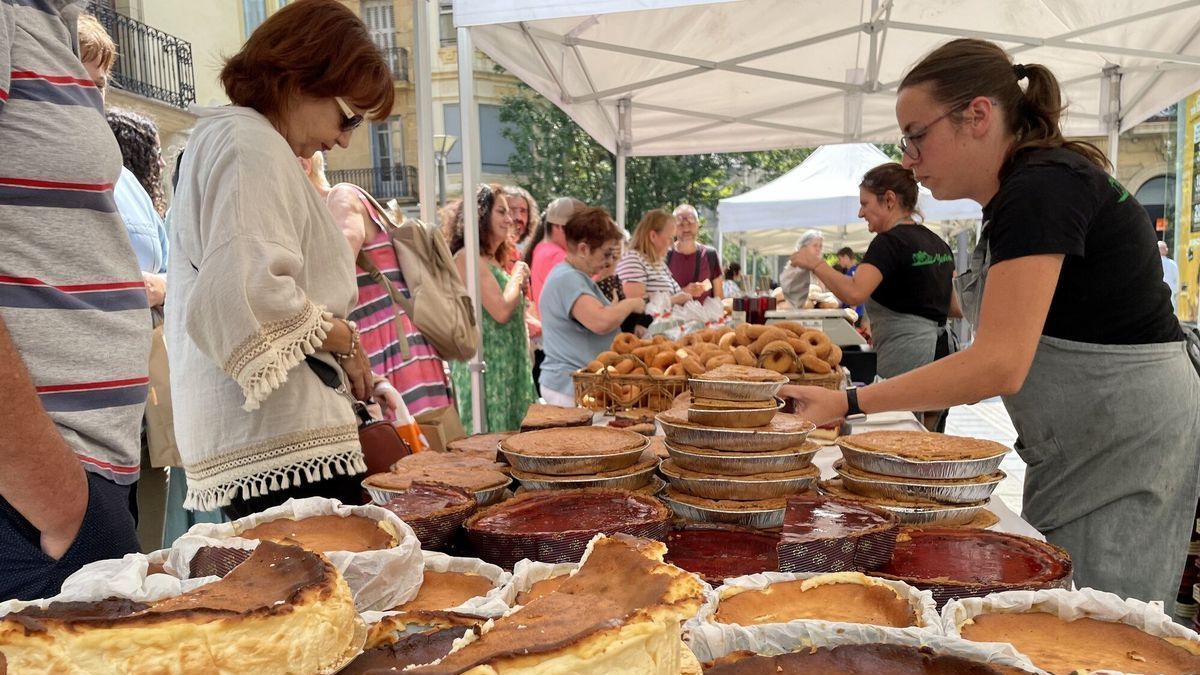 Maite Gorroño, de la pastelería Mañeko no para vender sus dulces