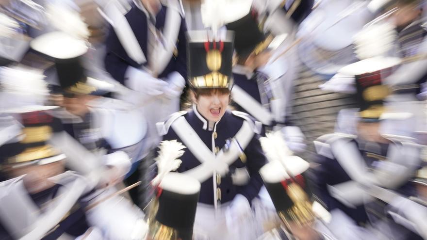 La Tamborrada Infantil toma las calles del Centro de Donostia
