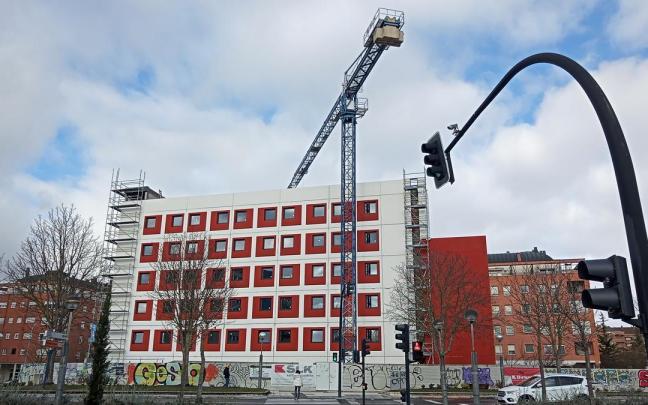 Las obras avanzan a buen ritmo en el nuevo hotel, que contar&aacute; con 112 plazas