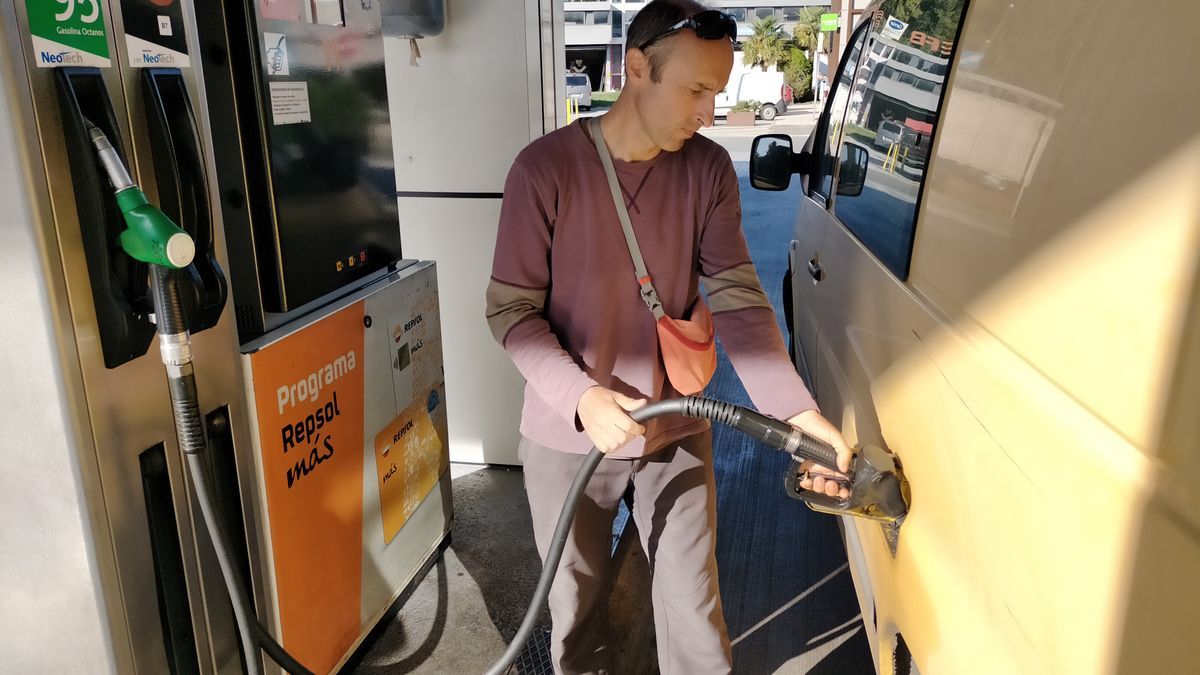 Xabier Amundarain, conductor de Tolosa que busca trabajo en