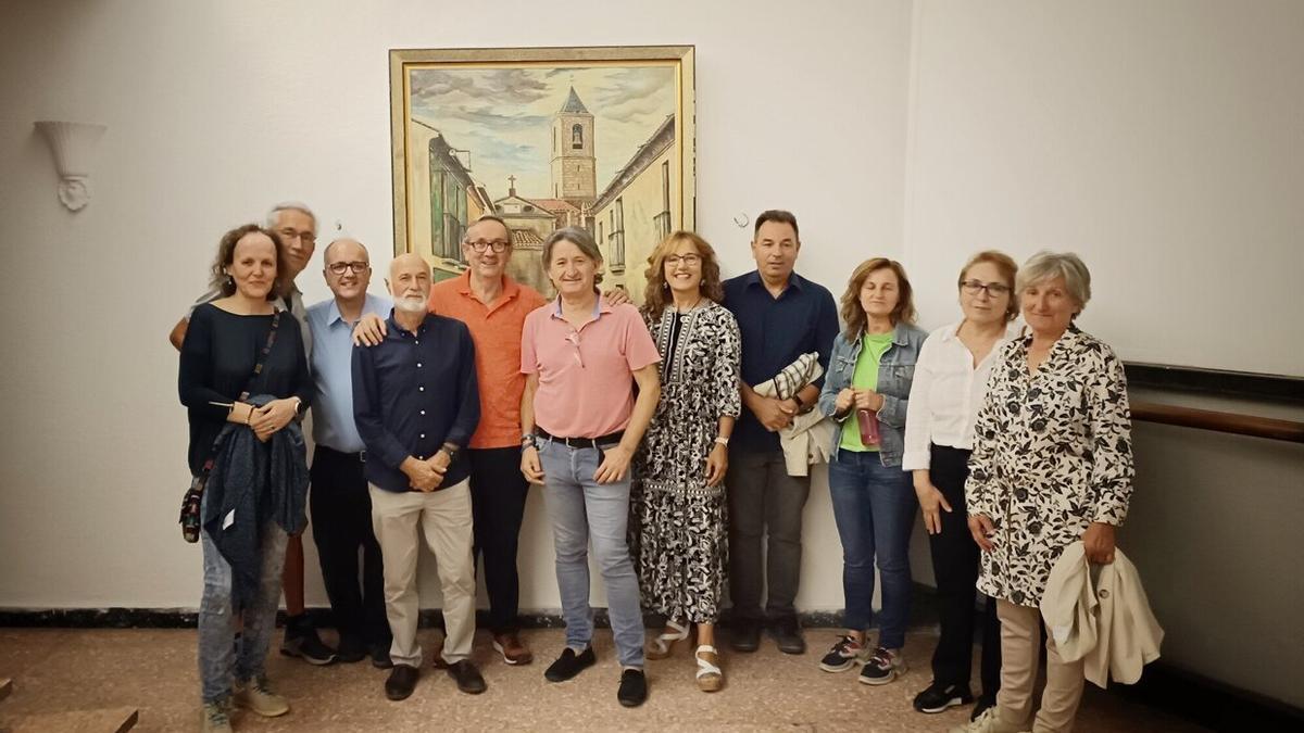 Integrantes del colectivo Cingala de Fustiñana