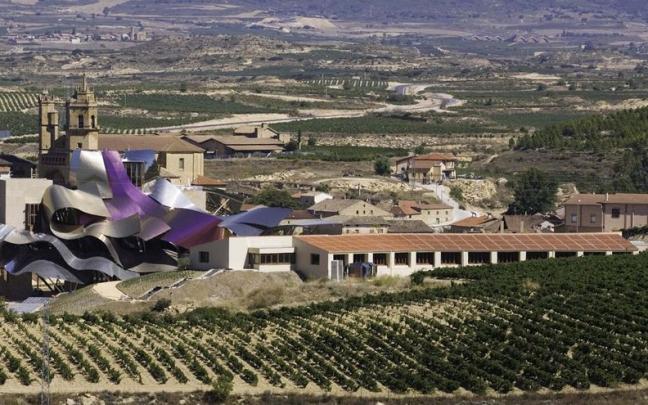 Panorámica de Elciego.