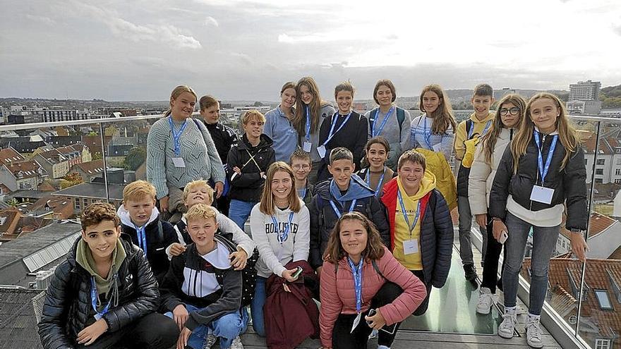 Intercambio de experiencias y vivencias entre alumnos lodosanos y daneses.