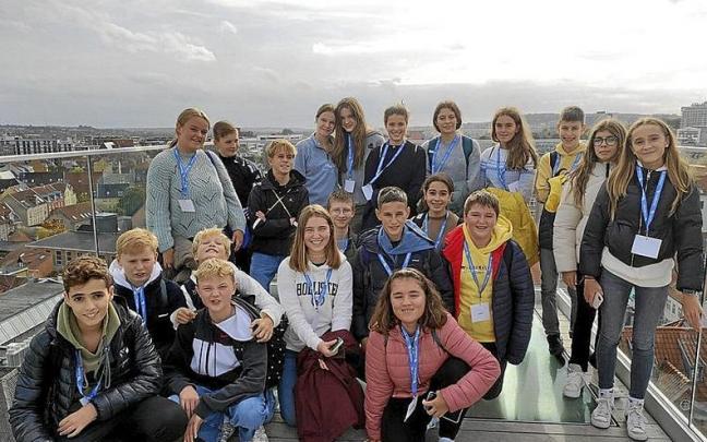 Intercambio de experiencias y vivencias entre alumnos lodosanos y daneses.