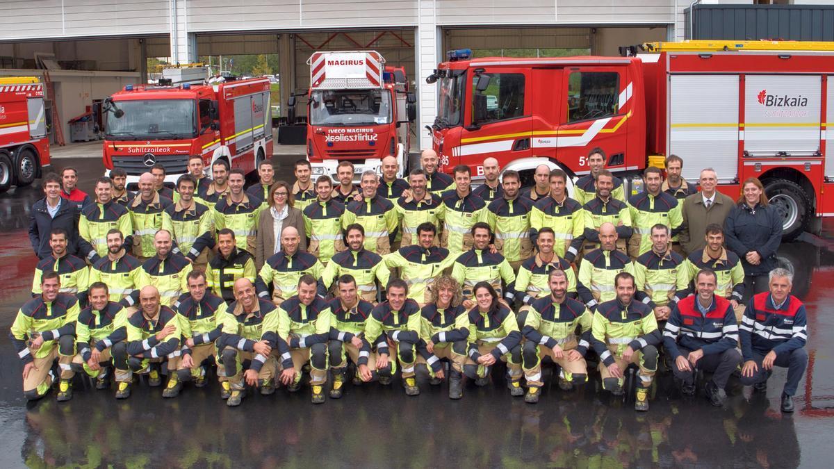 Cincuenta nuevos bomberos se incorporan al Servicio de Prevención, Extinción de Incendios y Salvamento de Bizkaia