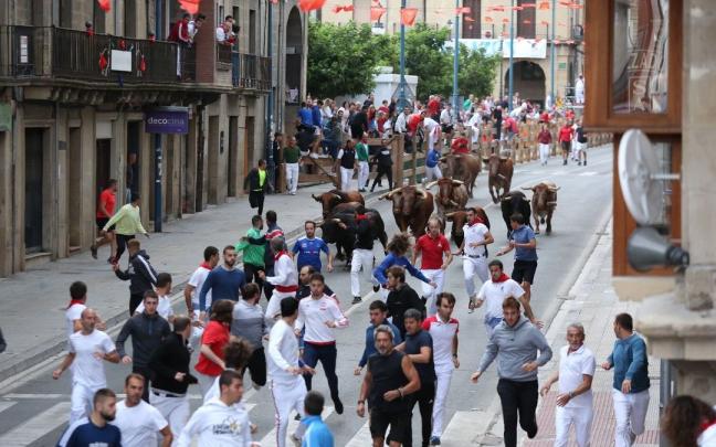 Cuarto encierro de Tafalla