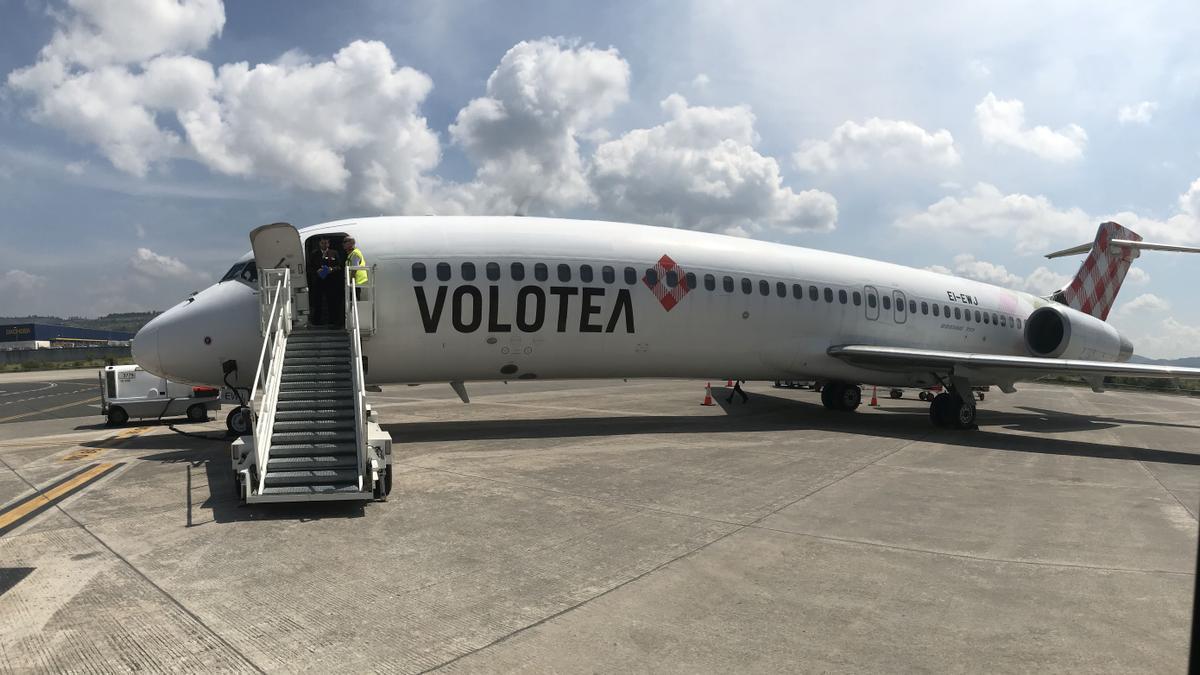 Volotea instalará un segundo avión en Bilbao al incrementar el número de sus rutas hasta los 18 destinos