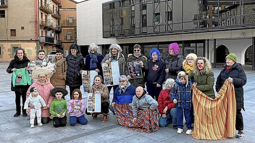 Organizadores del Carnaval, en la presentación de la programación. | FOTO: N.G.