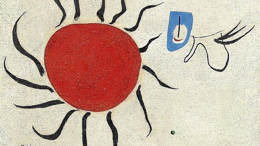 Una de las obras de Joan Miró. | FOTO: FIRMA