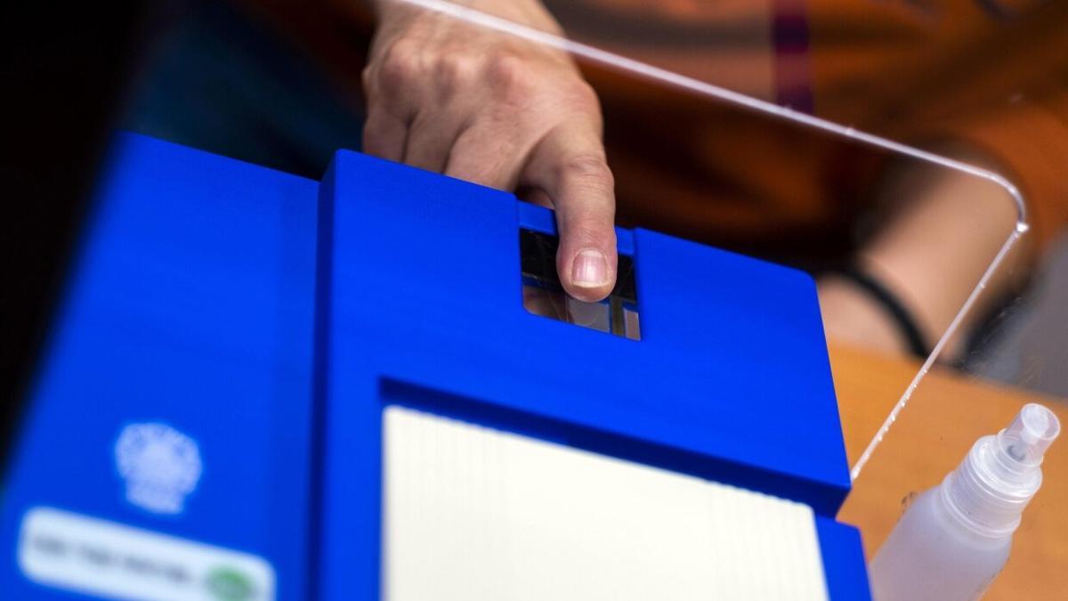 Captura de una impresión dactilar.