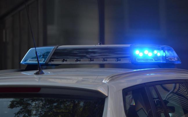 Foto de recurso de un coche de policía Foto de recurso de un coche de policía