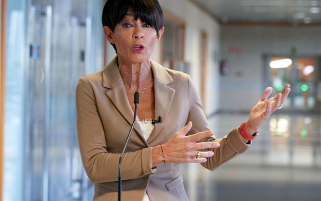 La portavoz de EH Bildu, Maddalen Iriarte