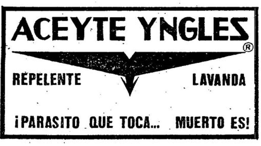 Todo un clásico para combatir las ladillas, el Aceyte Ynglés.
