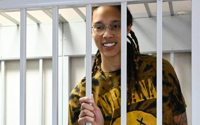 la jugadora de baloncesto Brittney Griner la jugadora de baloncesto Brittney Griner