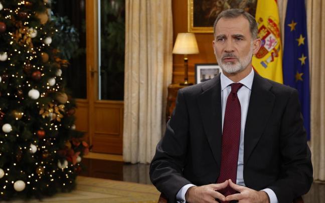 El rey Felipe VI pronuncia su tradicional discurso de Nochebuena El rey Felipe VI pronuncia su tradicional discurso de Nochebuena