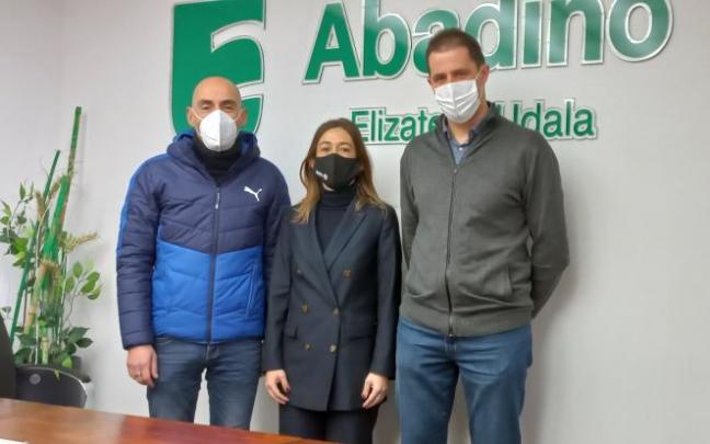 Javi Crespo, Mikel Garaizabal y Nora Sarasola. Javi Crespo, Mikel Garaizabal y Nora Sarasola.