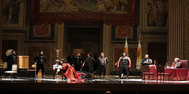 "Tosca" llega hoy al Palacio Euskalduna de Bilbao