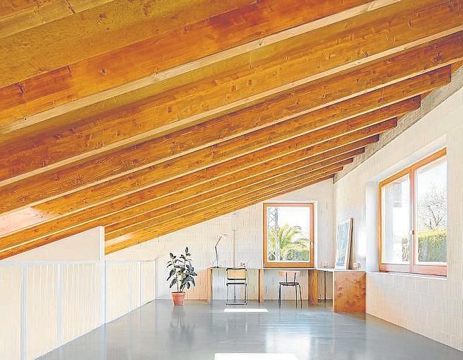 Argazkian, ELE arkitektura eta TARTE arkitekturaren proiektuaren barne espazioak.