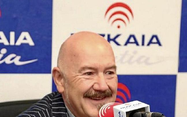 Iñigo Iturrate, durante la entrevista radiofónica. | FOTO: EAJ-PNV
