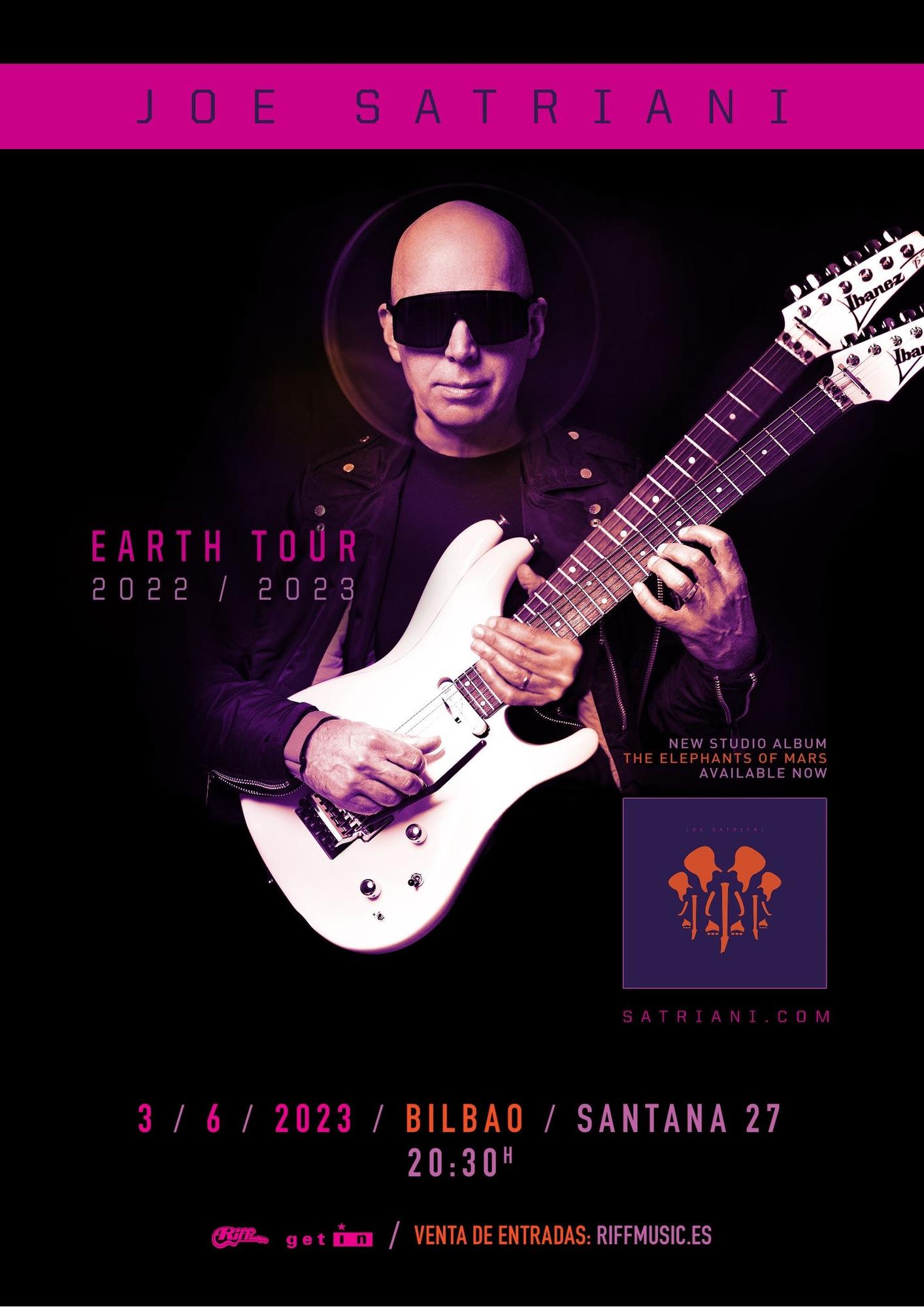 recalará en la sala Santana 27 el día 3 de junio, alas 20.30 horas