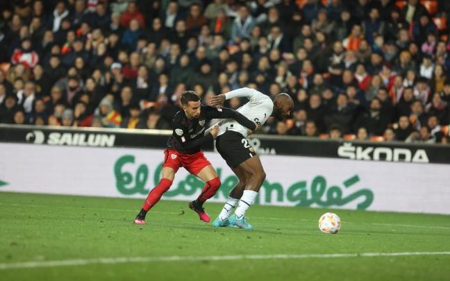 Partido de cuartos de final del Athletic contra el Valencia