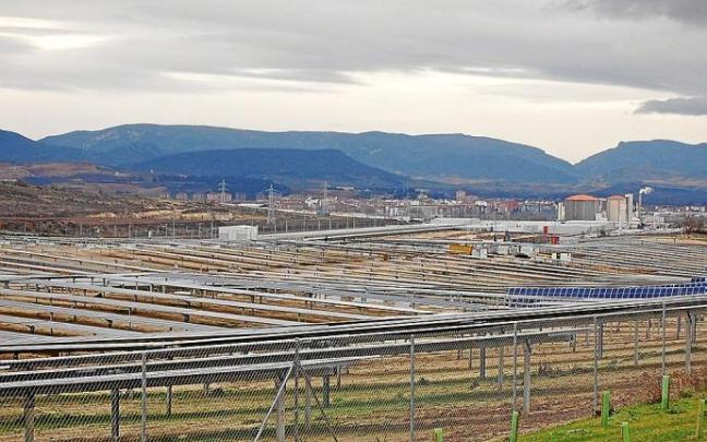 Instalación solar en las inmediaciones de Arasur. Instalación solar en las inmediaciones de Arasur.