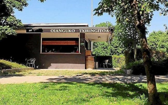 Chiringuito de Oiangu. Foto: M.A.