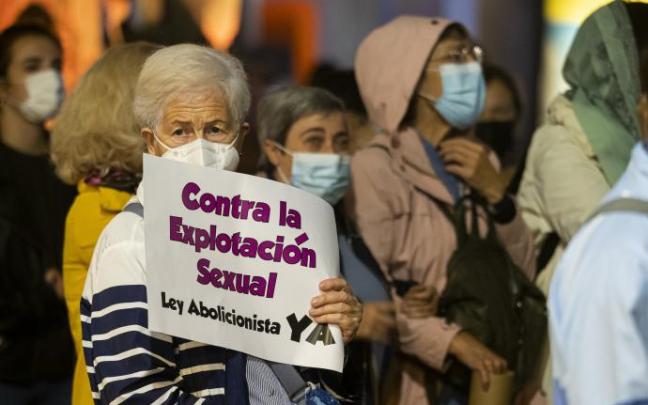 Protesta feminista contra la explotación sexual y por la abolición de la prostitución Protesta feminista contra la explotación sexual y por la abolición de la prostitución
